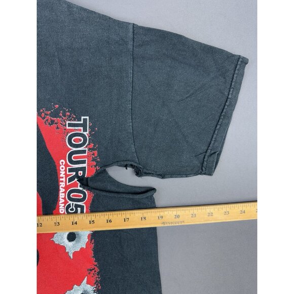 Vintage Y2K Velvet Revolver Tour Concert Promo Hoobastank Contraband Black Tee - Picture 14 of 15